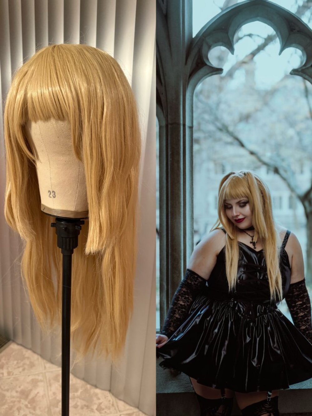 Epic Cosplay Wigs Nyx in Caramel Blonde - Misa Amane Death Note Cosplay Wig